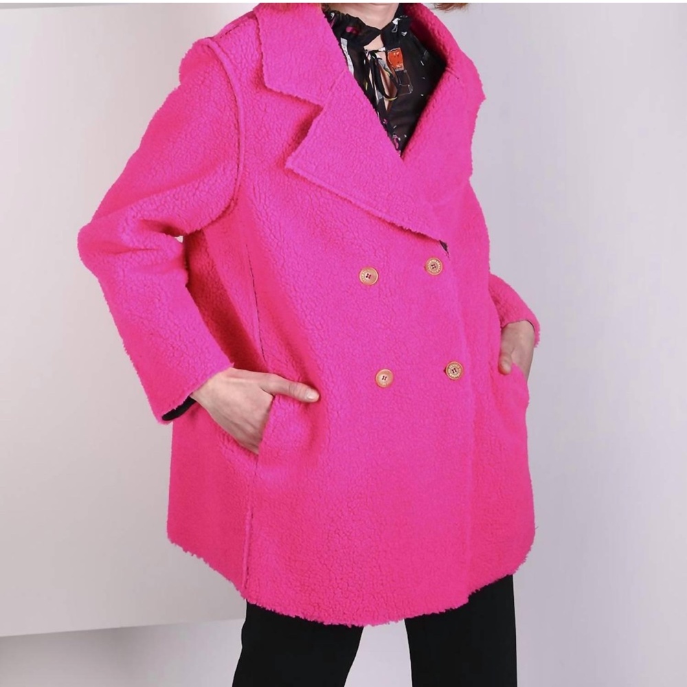 Vilagallo Sz 38 Pink Peacoat Jacket